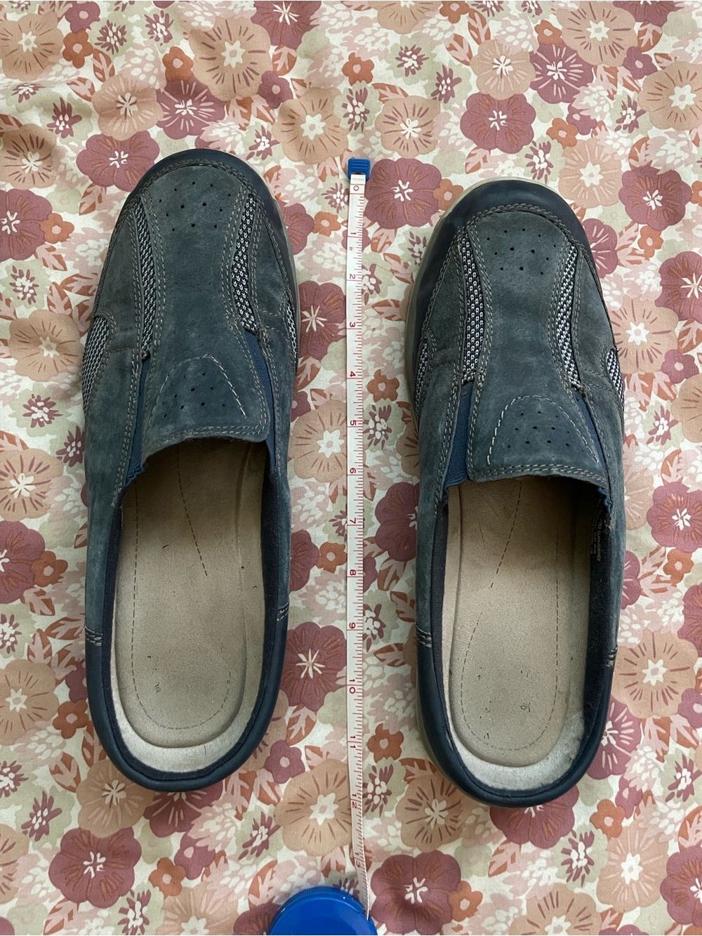 Earth Clara Cortney Casual Slip-On Women’s in Blue Suede